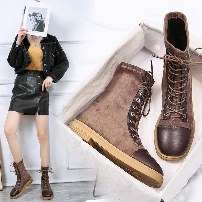 Women Ankel Boots Female Motorcycle Boot PU Leather Woman Platform Low Heels Waterproof Ladies Casual Fashion Comfort1, Beige
Women Ankel Boots Female Motorcycle Boot PU Leather Woman Platform Low Heels Waterproof Ladies Casual Fashion Comfort1, Beige