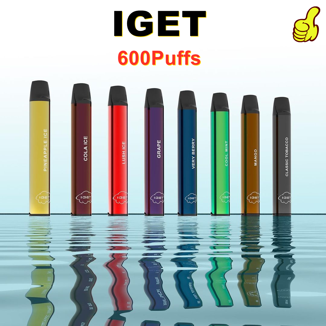 Vape Pen Iget Shion Pod E-Cigarette 600puffs Disposable Electronic Cigarette 400mAh Battery 2.4ml Oil Over 21 Colors Available Vs Puff Plus
Vape Pen Iget Shion Pod E-Cigarette 600puffs Disposable Electronic Cigarette 400mAh Battery 2.4ml Oil Over 21 Colors Available Vs Puff Plus