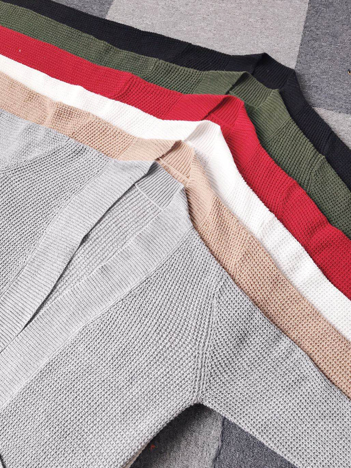 VITIANA Women Casual Knitted Long Cardigan For Womens Autumn Female Long Sleeve Gray Knit Cardigans Woman Black Sweater 201029