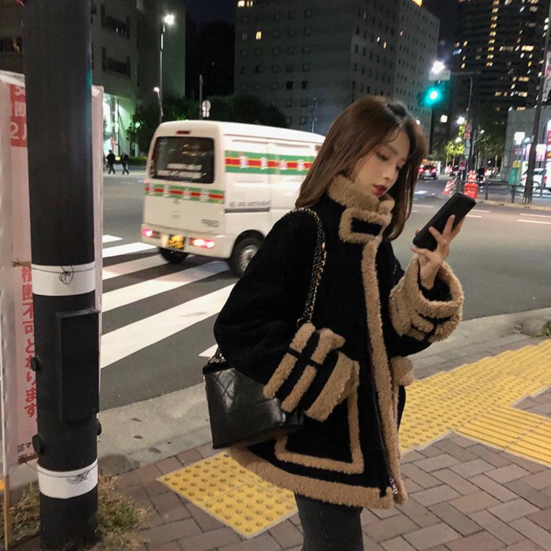 French yang gao mao Fried Street Coat Fairy 2020 New Short Autumn and Winter Locomotive Cotton Ins-Music of the Tide Thin Wild, Black
French yang gao mao Fried Street Coat Fairy 2020 New Short Autumn and Winter Locomotive Cotton Ins-Music of the Tide Thin Wild, Black