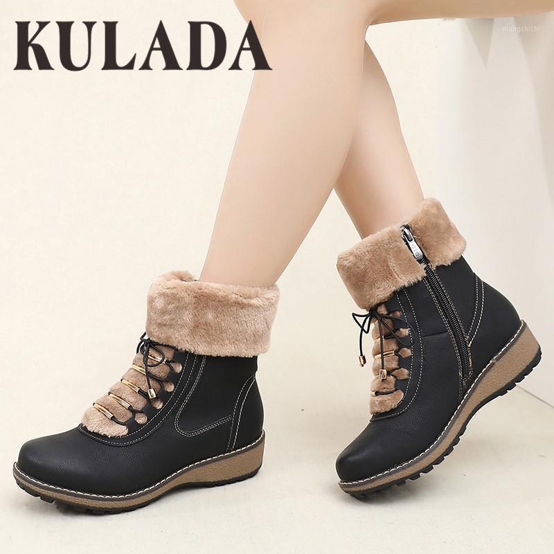 KULADA Top Quality Women Winter Fur Warm Snow Boots Ladies Warm Booties Ankle Boot Comfortable Shoes Side Zippers Casual Botas1, M0027-black
KULADA Top Quality Women Winter Fur Warm Snow Boots Ladies Warm Booties Ankle Boot Comfortable Shoes Side Zippers Casual Botas1, M0027-black