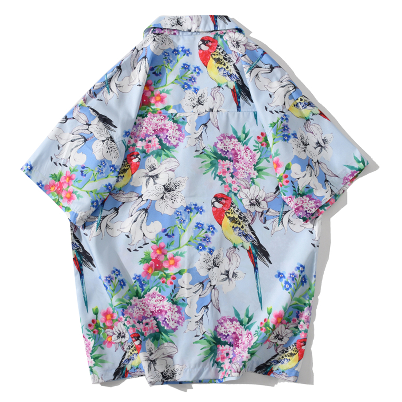 2021 New Aelfric Eden Parrots Flowers Print Loose Hawaii Men Shirts Streetwear Casual Short Sleeve Summer Tropical Beach Cotton Tops B6rl, Purple
2021 New Aelfric Eden Parrots Flowers Print Loose Hawaii Men Shirts Streetwear Casual Short Sleeve Summer Tropical Beach Cotton Tops B6rl, Purple