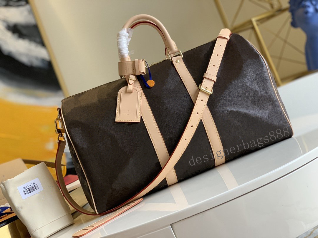 2021 KEEPALL M41418 FASHION WOMEN luxurys designers bags BACKPACK leather Handbag messenger crossbody shoulder bag Totes WalletS, Brown flower
2021 KEEPALL M41418 FASHION WOMEN luxurys designers bags BACKPACK leather Handbag messenger crossbody shoulder bag Totes WalletS, Brown flower