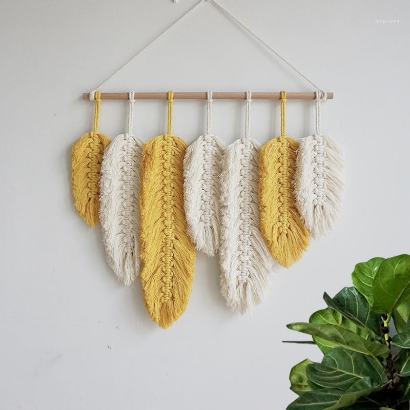 Bohemian Woven Tapestry Wall Hanging Modern Aesthetic Wall Tapestry Macrame Living Room Tapiz Pared Tela Room Decoration EB50GT1
Bohemian Woven Tapestry Wall Hanging Modern Aesthetic Wall Tapestry Macrame Living Room Tapiz Pared Tela Room Decoration EB50GT1