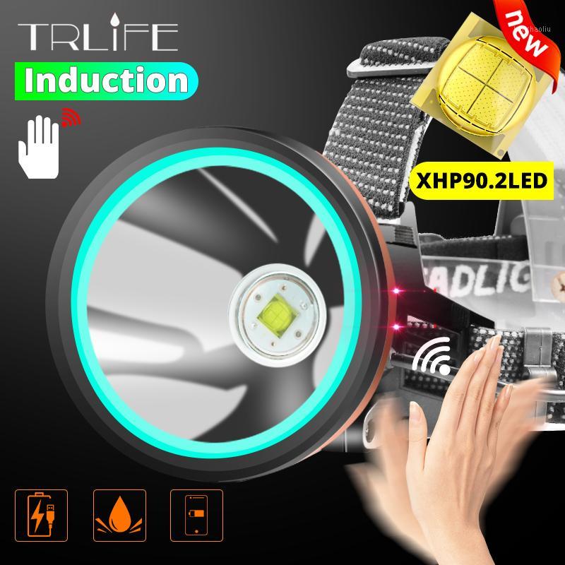2020 NEWEST 8000lumens XHP-90.2 Sensor headlamp Fishing Camping headlight lantern PowerHead Lamp USB Reachargeable Torches 186501
2020 NEWEST 8000lumens XHP-90.2 Sensor headlamp Fishing Camping headlight lantern PowerHead Lamp USB Reachargeable Torches 186501