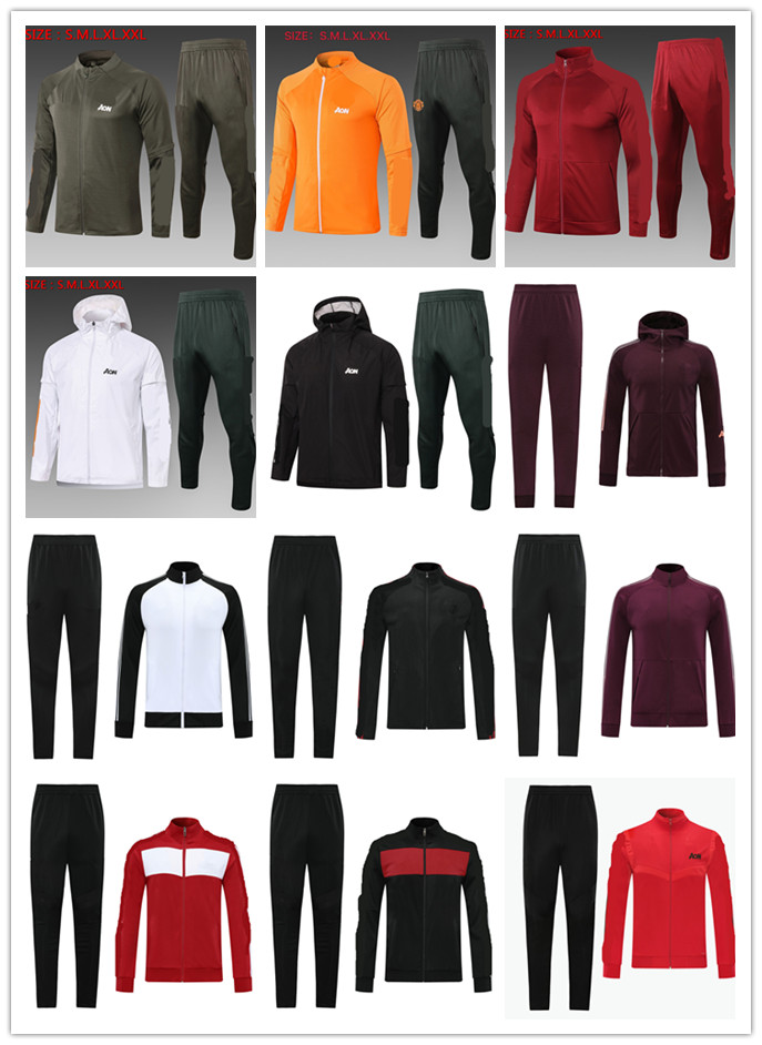 20/21 Manchester tracksuit MARTIAL RASHFORD football jacket sportswear foot jogging Chandal POGBA United Soccer full zipp, 14
20/21 Manchester tracksuit MARTIAL RASHFORD football jacket sportswear foot jogging Chandal POGBA United Soccer full zipp, 14