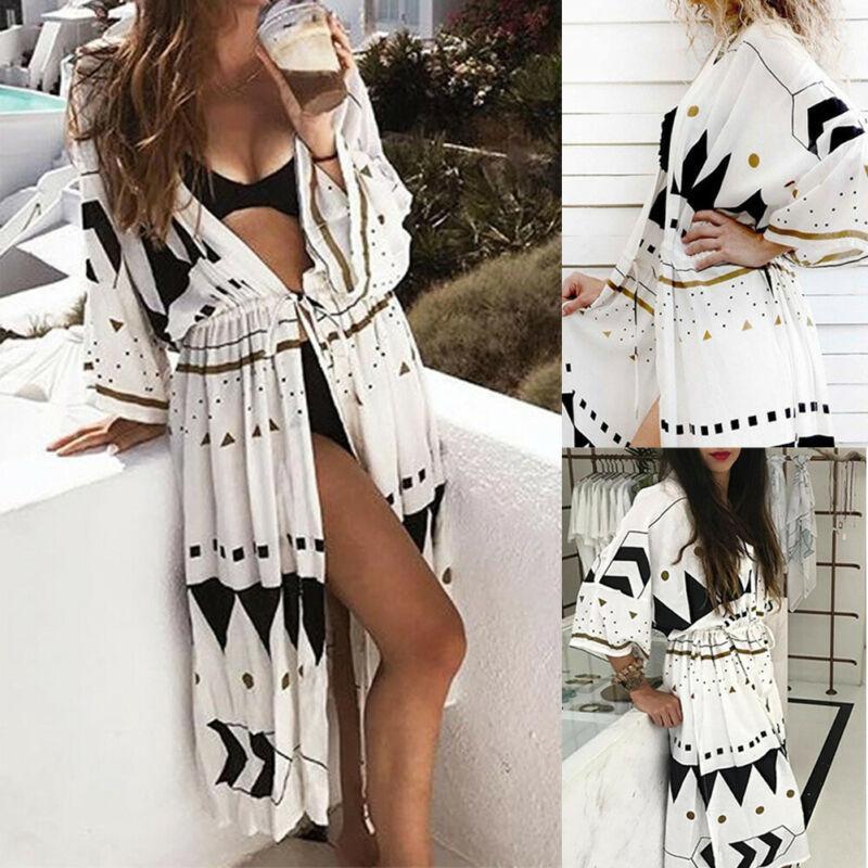 Women Summer Beach Bathing Suit Cardigan Wear Bikini Holiday Swimwear Floral Cover Up Kimono Boho Skirt Dress Sun Dress New1
Women Summer Beach Bathing Suit Cardigan Wear Bikini Holiday Swimwear Floral Cover Up Kimono Boho Skirt Dress Sun Dress New1
