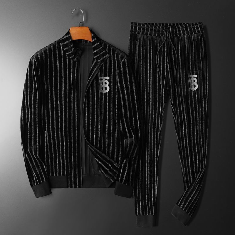 Tide brand casual sports suit men's autumn and winter new stripes gold velvet high-end sweater cardigan two-piece tide X0124, Gray
Tide brand casual sports suit men's autumn and winter new stripes gold velvet high-end sweater cardigan two-piece tide X0124, Gray