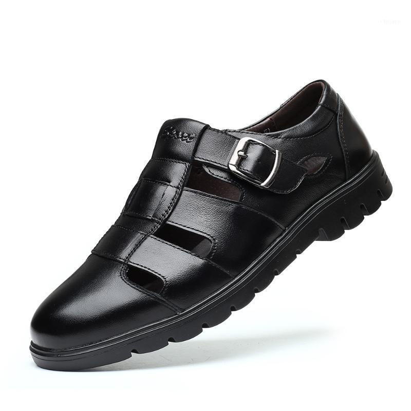 Men Sandals High Qualit Leather Casual Business Sandals Men Beach Shoes Outdoor Walking Shoe Zapatos Hombre Plus Size 38-471, Black
Men Sandals High Qualit Leather Casual Business Sandals Men Beach Shoes Outdoor Walking Shoe Zapatos Hombre Plus Size 38-471, Black