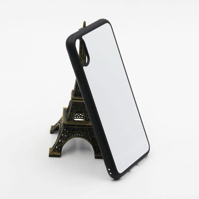 Blank 2D Sublimation Case TPU+PC Heat Transfer Phone Cases Ful Cover for iPhone 12 Mini 11 Pro Max for Samsung with Aluminum Inserts