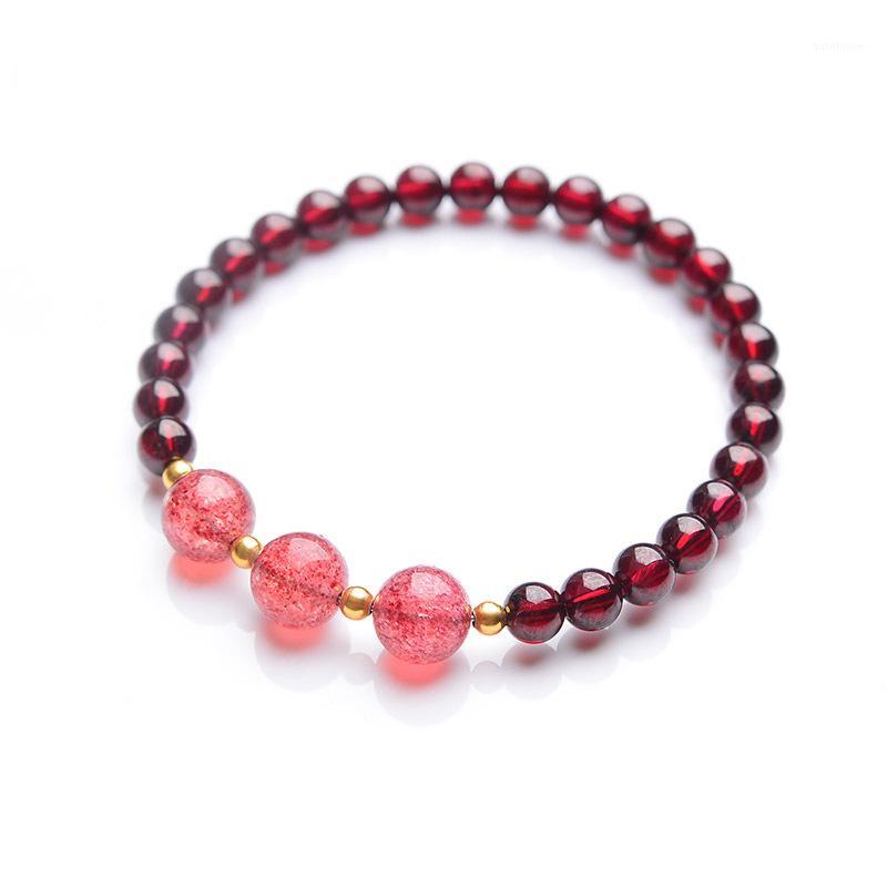 Wine Red Garnet Natural Stone Bracelets Round Beads Strawberry Crystal Bracelet Beauty For Women Single Lap Women Stone Jewelry1
Wine Red Garnet Natural Stone Bracelets Round Beads Strawberry Crystal Bracelet Beauty For Women Single Lap Women Stone Jewelry1