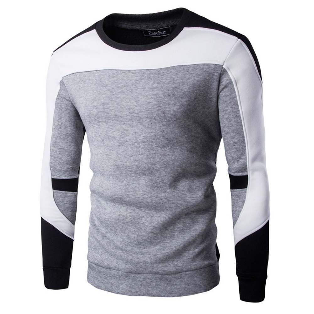 ZOGAA Autumn Winter Men's Sweaters Cotton Hip-hop Patchwork Stitching Sweaters Male Casual Warm Sweater O Neck Slim Fit Pullover 201202, Grey black
ZOGAA Autumn Winter Men's Sweaters Cotton Hip-hop Patchwork Stitching Sweaters Male Casual Warm Sweater O Neck Slim Fit Pullover 201202, Grey black