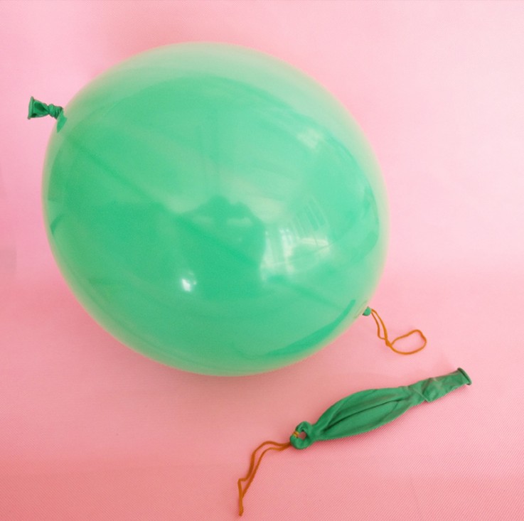 Elastic Punch Balloons Bounce Floating Balloon Christmas Decoration Toys Colorful Latex Punch-Balloons