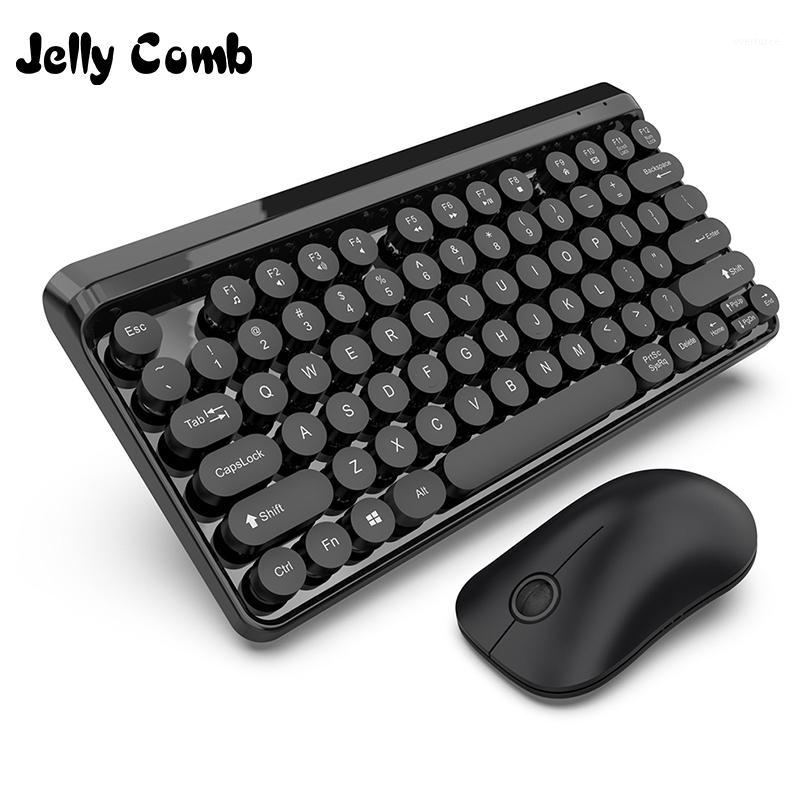 Jelly Comb 2.4G Wireless Keyboard and Mouse Set Multimedia Keyboard Chocolate Key Cap Multi System Compatible Wireless1
Jelly Comb 2.4G Wireless Keyboard and Mouse Set Multimedia Keyboard Chocolate Key Cap Multi System Compatible Wireless1