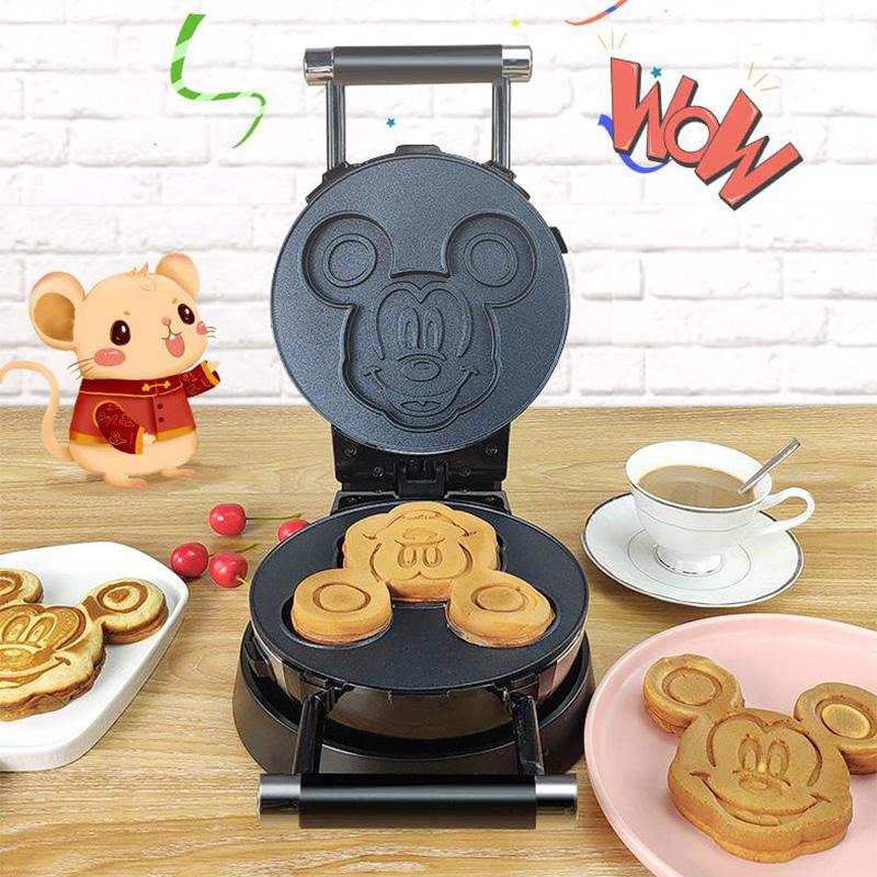 220V Cute Cartoon shape Electric Waffle Maker Machine Breakfast Cake Baking Iron Plate Non-stick Waffle Machine cake maker
220V Cute Cartoon shape Electric Waffle Maker Machine Breakfast Cake Baking Iron Plate Non-stick Waffle Machine cake maker