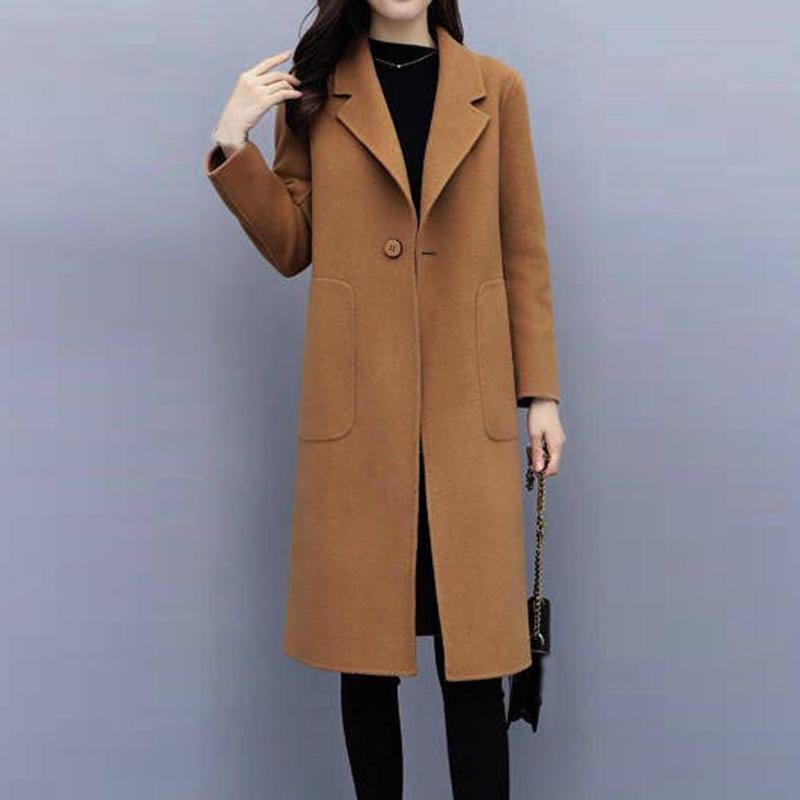 Cashmere Woolen Women Coat Winter Plus Size Fashion Office Warm Solid Long Coat Manteau Femme Abrigos Mujer Plaszcze Damskie, Beige
Cashmere Woolen Women Coat Winter Plus Size Fashion Office Warm Solid Long Coat Manteau Femme Abrigos Mujer Plaszcze Damskie, Beige