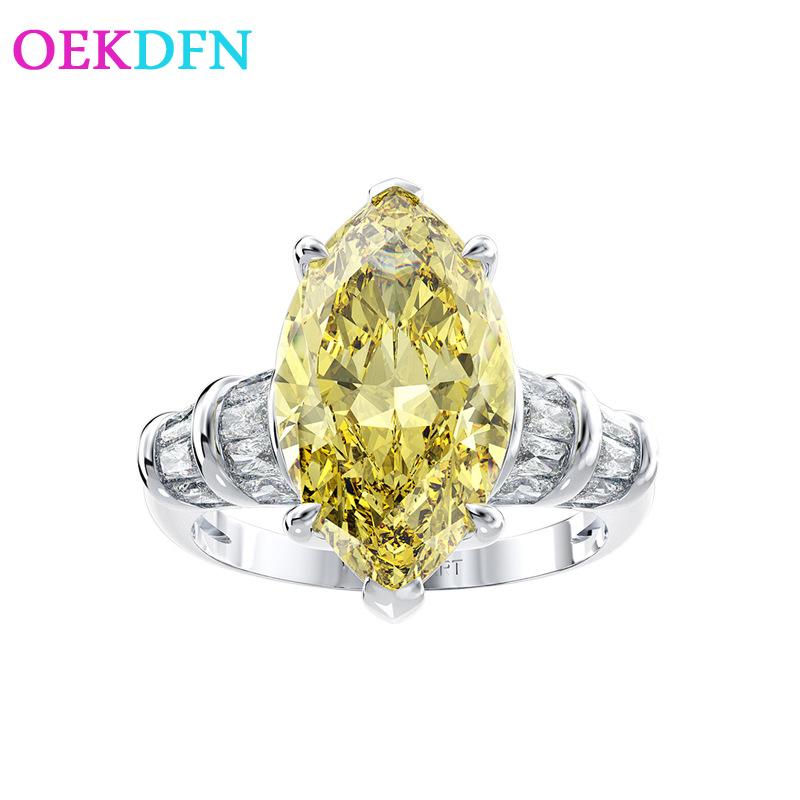 OEKDFN Vintage 100% 925 Sterling Silver Rings Mariquesa Sapphire Topaz Citrine Wedding Engagement Couple Women Men Ring Jewelry
OEKDFN Vintage 100% 925 Sterling Silver Rings Mariquesa Sapphire Topaz Citrine Wedding Engagement Couple Women Men Ring Jewelry