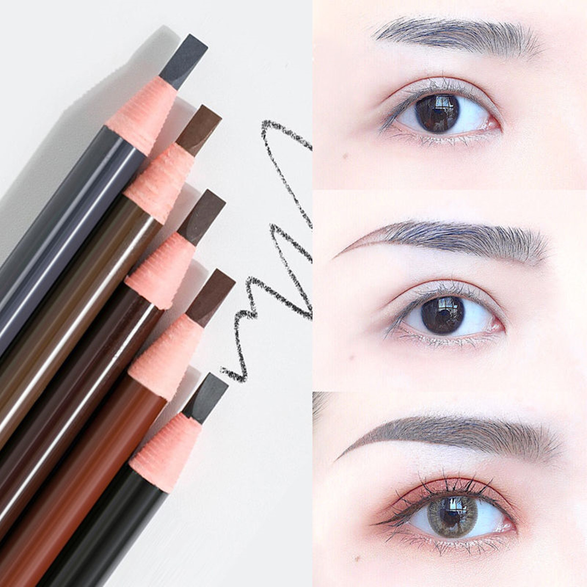 12PCS Professional Microblading Eyebrow Pencil 5 Colors Long lasting Waterproof Eyebrow Tattoo Pencils Cosmetic Tools
12PCS Professional Microblading Eyebrow Pencil 5 Colors Long lasting Waterproof Eyebrow Tattoo Pencils Cosmetic Tools