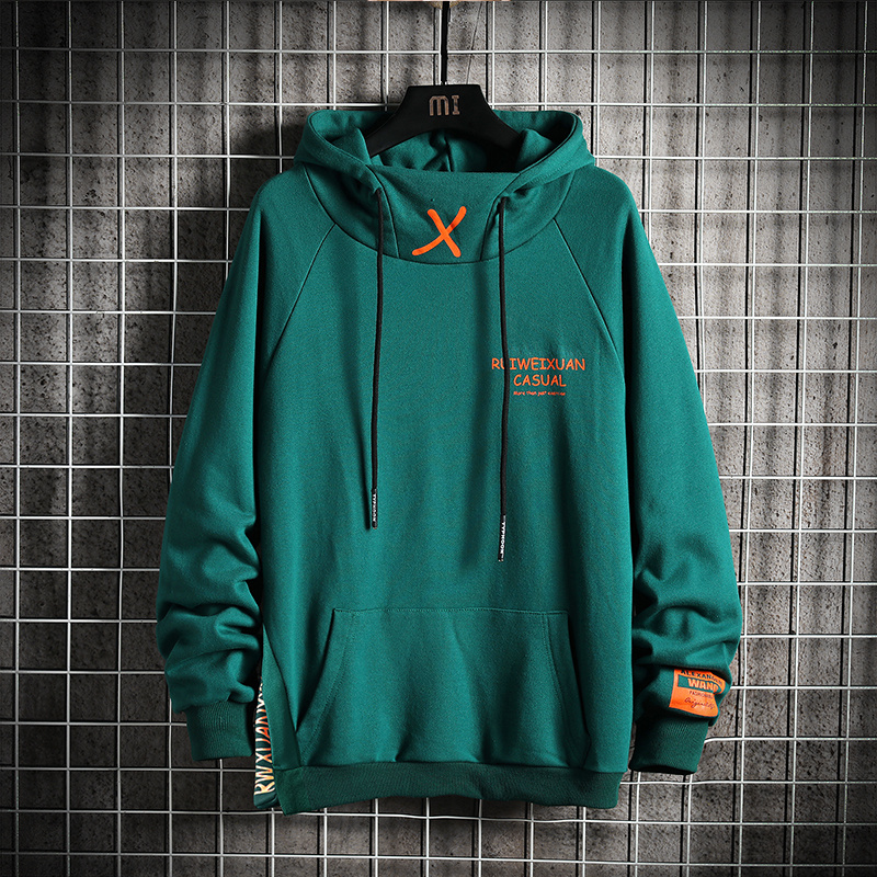 2020 Spring Fashion Black Green Sweatshirt Men'S Hip Hop Long Sleeve Pullover Hoodies Sweatshirt Clothes, W907 2
2020 Spring Fashion Black Green Sweatshirt Men'S Hip Hop Long Sleeve Pullover Hoodies Sweatshirt Clothes, W907 2