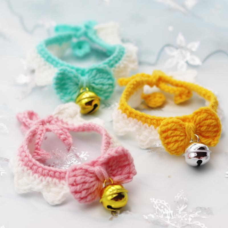 Bowknot Woolen Dog Bandana Adjustable Dog Collar with Bell Pet Necklace Sweet Cat Scarf for Small Dogs Cute Kitten Accessories1
Bowknot Woolen Dog Bandana Adjustable Dog Collar with Bell Pet Necklace Sweet Cat Scarf for Small Dogs Cute Kitten Accessories1