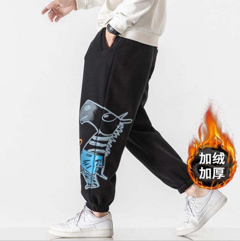 2020 Autumn winter new Graffiti Letter printing Casual pants Men Plus velvet thickening sports Harlan pants Plus size 5XL w1365, Black
2020 Autumn winter new Graffiti Letter printing Casual pants Men Plus velvet thickening sports Harlan pants Plus size 5XL w1365, Black