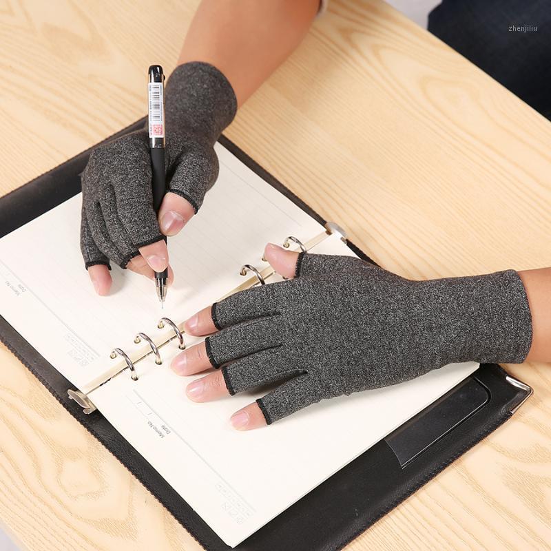 Arthritis Gloves Unisex Men Women Therapy Compression Gloves Hand Arthritis Joint Pain Relief Health Care Half-finger1, As pic
Arthritis Gloves Unisex Men Women Therapy Compression Gloves Hand Arthritis Joint Pain Relief Health Care Half-finger1, As pic