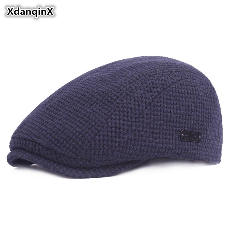 XdanqinX Men's Winter Warm Hat Simple Fashion Berets Thick Cotton Women Tongue Snapback Cap Adjustable Size Couple Sports Caps, Blue;gray
XdanqinX Men's Winter Warm Hat Simple Fashion Berets Thick Cotton Women Tongue Snapback Cap Adjustable Size Couple Sports Caps, Blue;gray