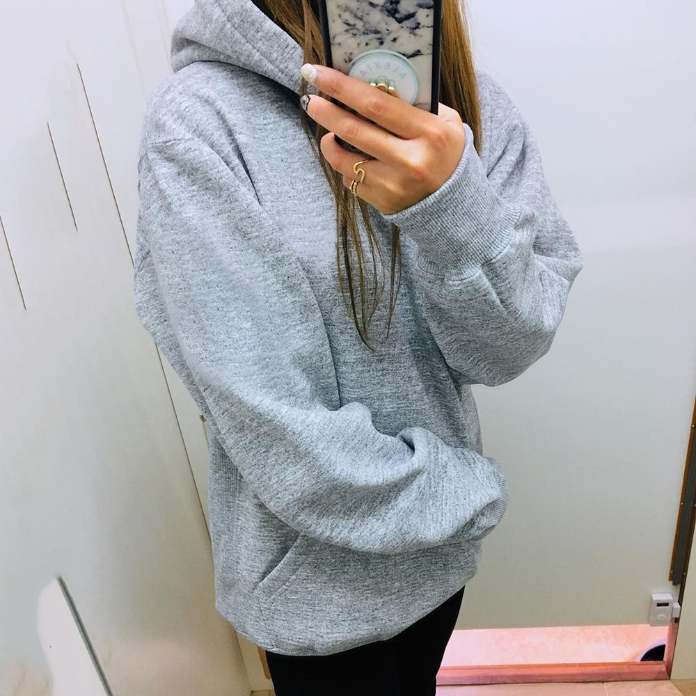 2021 New Hoodie Grey Women Tops Autumn Fashion Long Sleeve Swestershirt Pockets Pullovers Hooded Harajuku European FBI2, Gray
2021 New Hoodie Grey Women Tops Autumn Fashion Long Sleeve Swestershirt Pockets Pullovers Hooded Harajuku European FBI2, Gray