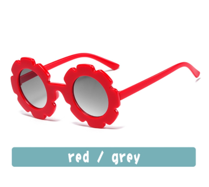 Wholesale Flower Round Cute Kids Sunglasses UV400 for Boy Girls Toddler Lovely Baby Sun Glasses Children Oculos De Sol Z260305
