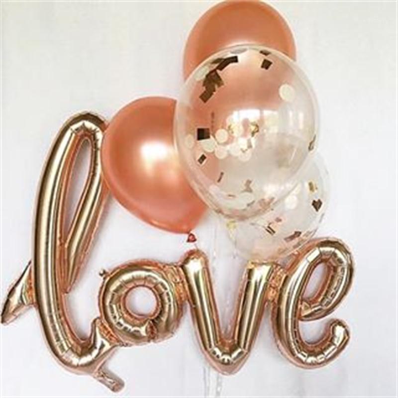 5pcs/lot rose gold Ligatures LOVE Letter Foil Balloon Anniversary Wedding Valentines Party Decoration Balloon Red Champagne1
5pcs/lot rose gold Ligatures LOVE Letter Foil Balloon Anniversary Wedding Valentines Party Decoration Balloon Red Champagne1