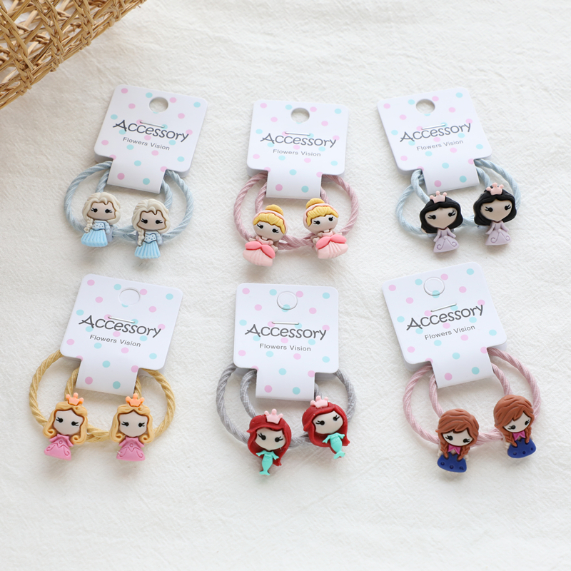 2PCS European American Princesses BB Hairpins Kids Elastic Bands Baby Headdress Children Ropes Girls Hair Accessories
2PCS European American Princesses BB Hairpins Kids Elastic Bands Baby Headdress Children Ropes Girls Hair Accessories
