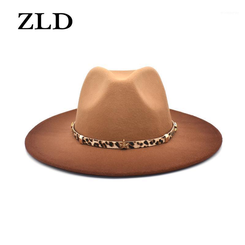 ZLD Classic British women Fedora Hat new Autumn Winter fashion Leopard ladies cap men Popular jazz hats for formal parties1
ZLD Classic British women Fedora Hat new Autumn Winter fashion Leopard ladies cap men Popular jazz hats for formal parties1