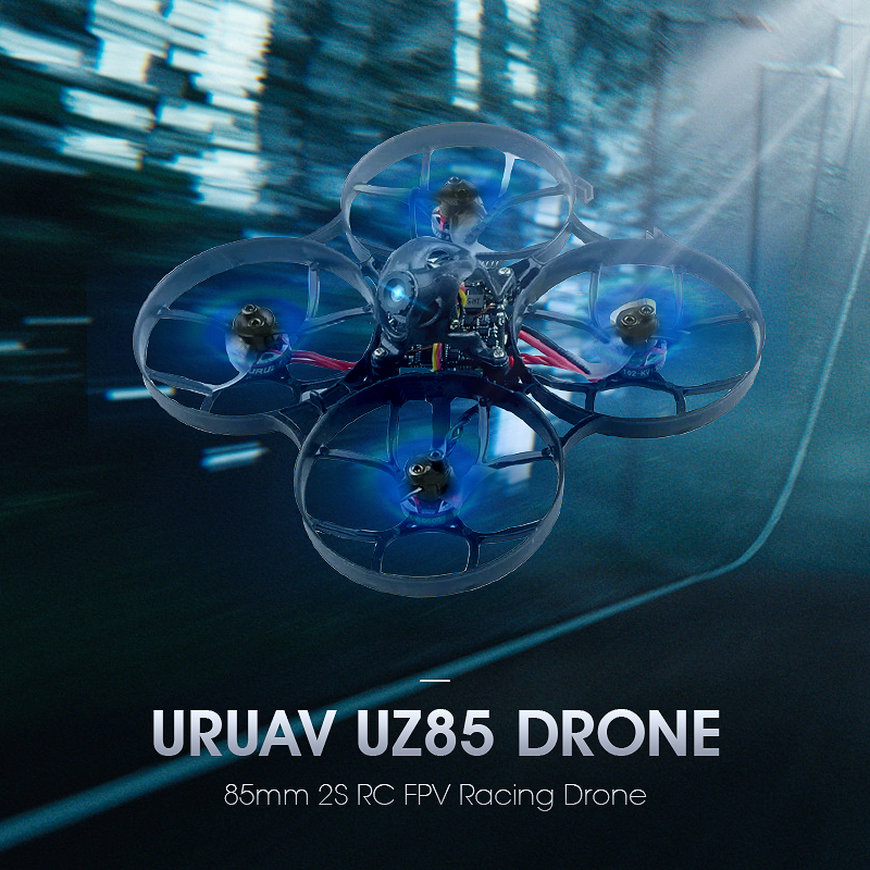 URUAV UZ85 85mm 2S RC FPV Racing Drone w/ Caddx ANT Lite Camera CrazybeeX AIO F4 Flight Controller & Onboard 4in1 Brushless ESC 220218, Pnp (no receiver)
URUAV UZ85 85mm 2S RC FPV Racing Drone w/ Caddx ANT Lite Camera CrazybeeX AIO F4 Flight Controller & Onboard 4in1 Brushless ESC 220218, Pnp (no receiver)