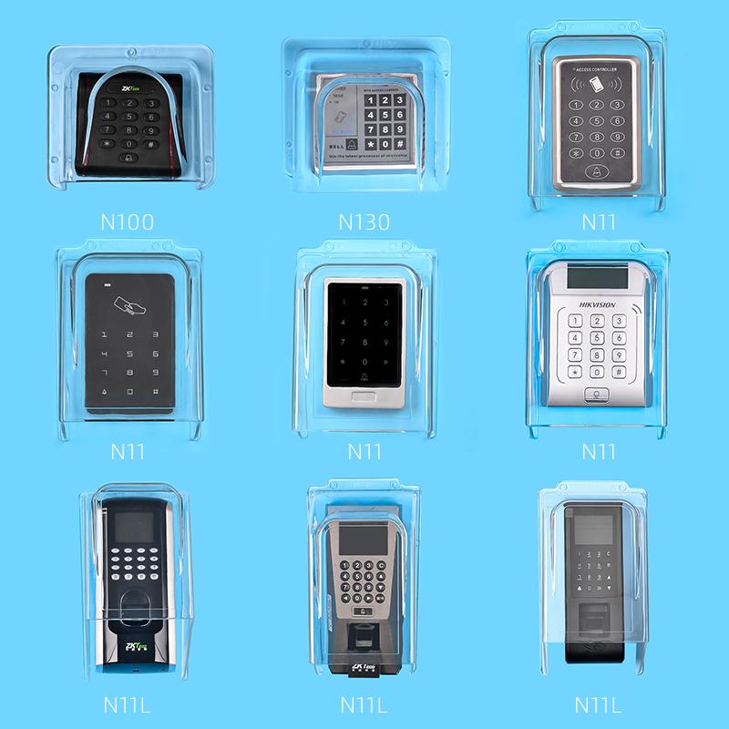 Metal Keypad Rain Cover Protection Box Transparent Plastic Rainproof Waterproof Shell for RFID Access Control System Card Reader
Metal Keypad Rain Cover Protection Box Transparent Plastic Rainproof Waterproof Shell for RFID Access Control System Card Reader
