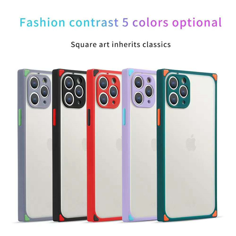 TPU + PC Hybrid Matte Phone Protective Case for iphone 7 8 Plus X XS XR 11 12 Mini Pro Max for Samsung Note 20 A51 A71 Shockproof Cover, Black
TPU + PC Hybrid Matte Phone Protective Case for iphone 7 8 Plus X XS XR 11 12 Mini Pro Max for Samsung Note 20 A51 A71 Shockproof Cover, Black
