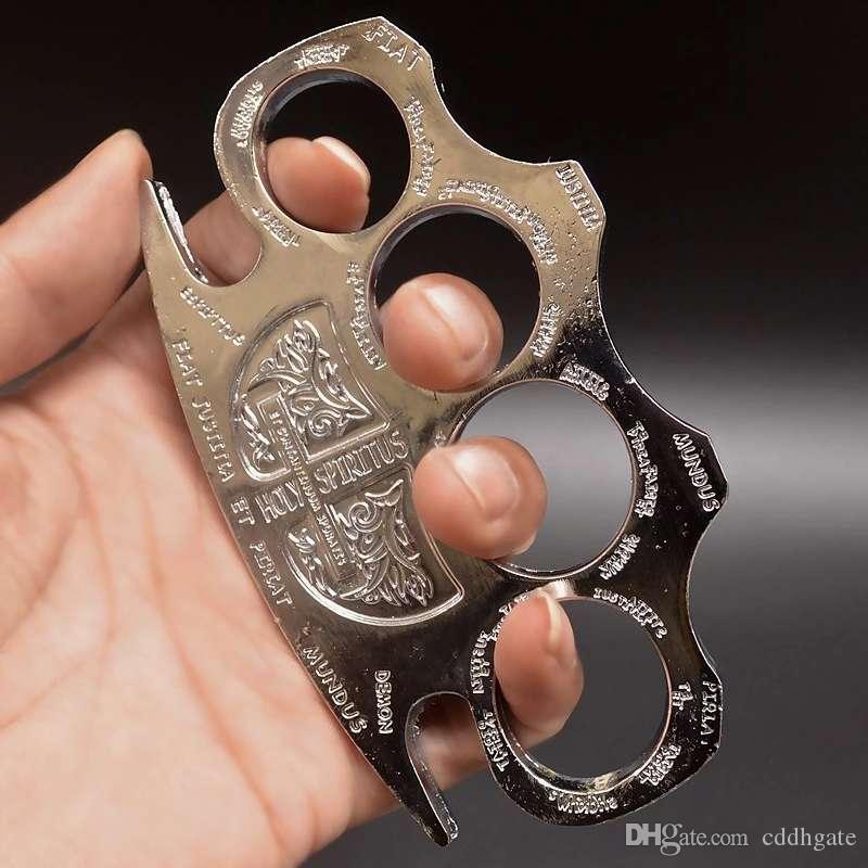 High Hardness Hell Detective Constantine Brass Knuckle Outdoor EDC tools Knuckles Duster Buckle Break window Self-Defense tool 001
High Hardness Hell Detective Constantine Brass Knuckle Outdoor EDC tools Knuckles Duster Buckle Break window Self-Defense tool 001