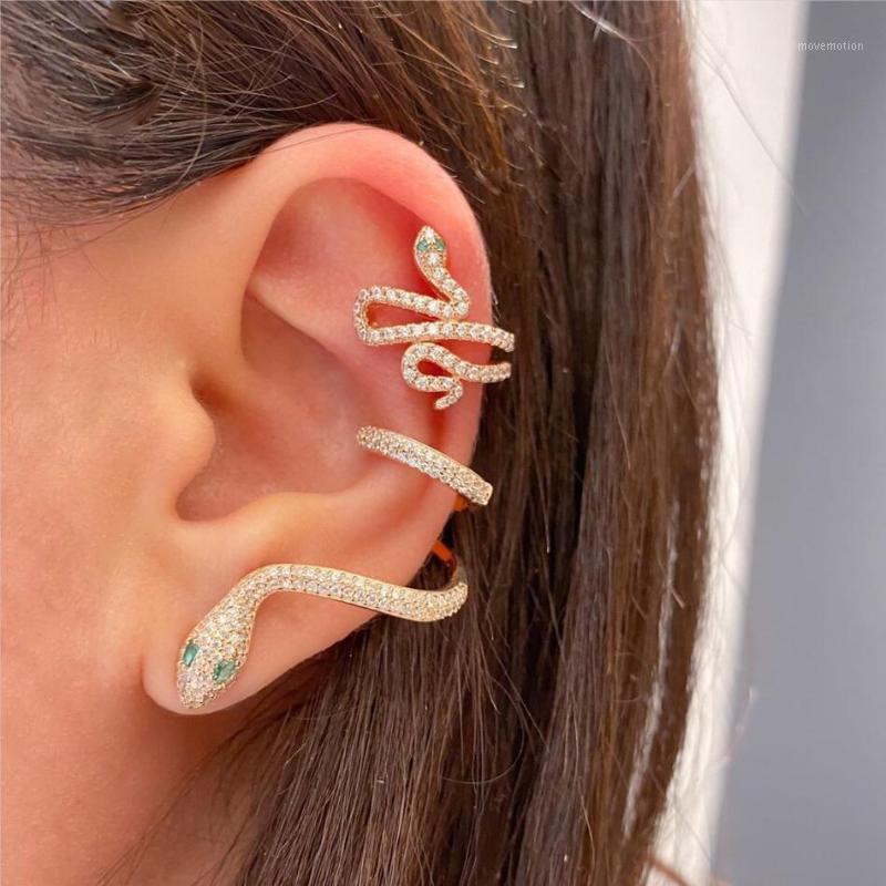 1 piece gold silver color snake shape white green cz ear cuff multi piercing clip on earring women charm Animal Ear Jewelry Gift1
1 piece gold silver color snake shape white green cz ear cuff multi piercing clip on earring women charm Animal Ear Jewelry Gift1