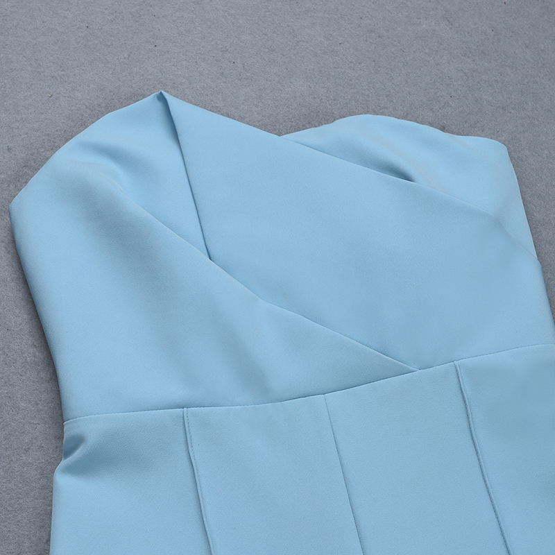 INDRESSME New Fashion Sexy Women Sweetheart Neckline Strapless Sleeveless Flares Full Length Party Club Jumpsuit With Sashe T200509