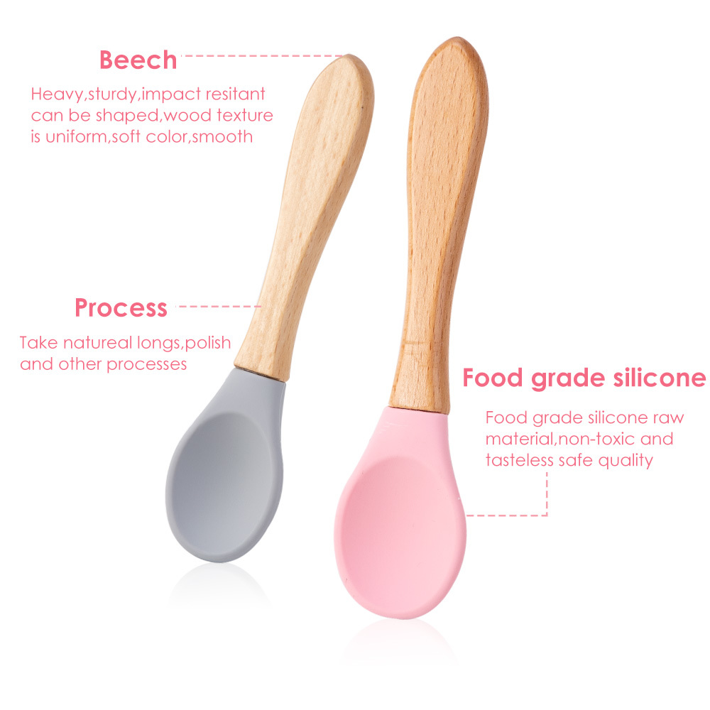 Baby Tableware Kids Feeding Non-Slip Bowl Waterproof Bibs Spoon Crockery BPA Free Silicone Dishes For Baby Plate Bowl LJ201221