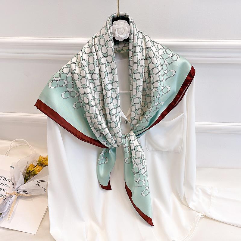 Scarves KOI LEAPING Retro Classic Korean Style 90 Large Square Scarf Female Moon Print Silk Sunscreen Shawl
Scarves KOI LEAPING Retro Classic Korean Style 90 Large Square Scarf Female Moon Print Silk Sunscreen Shawl