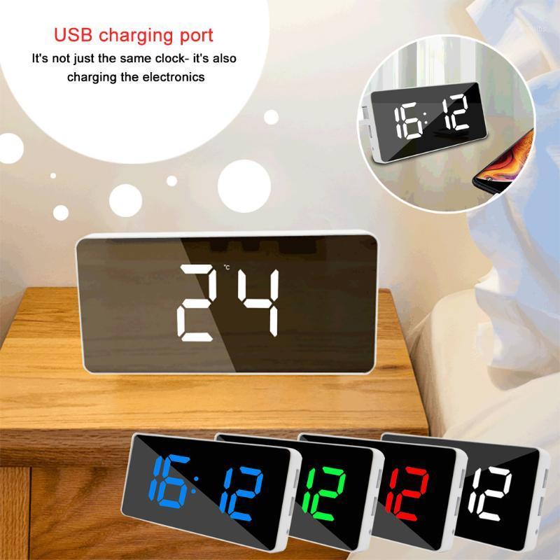 Mini LED Mirror Digital Table Large Alarm Clock Wake Up Light for Home Time Temperature Display Electronic Desktop Clock Z06041
Mini LED Mirror Digital Table Large Alarm Clock Wake Up Light for Home Time Temperature Display Electronic Desktop Clock Z06041