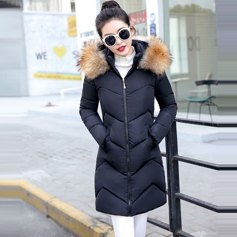 6XL 7XL Large Size Women Winter Coat Big Fur Down Parkas Winter Hooded Coat Female Slim Winter jacket for Women Warm Long Parkas T200212