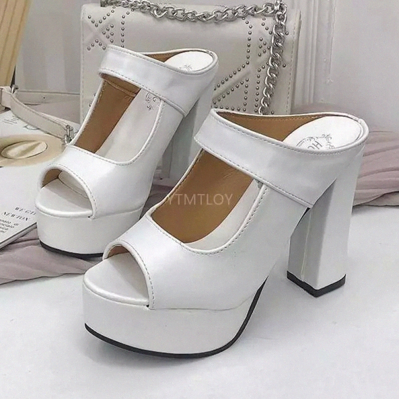 Summer Fashion Lady Slippers Solid Color Fish Mouth Open Toe High Heel Sexy Elegant Women Shoes Zapatillas Mujer Casa #yP9w
Summer Fashion Lady Slippers Solid Color Fish Mouth Open Toe High Heel Sexy Elegant Women Shoes Zapatillas Mujer Casa #yP9w