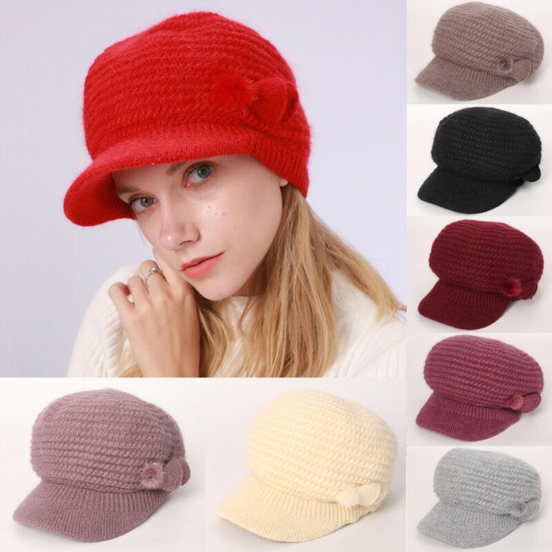 Women Ladies Beret Beanie Hat Winter Knitted Crochet Slouchy Knit Baggy Ski Cap Lady Solid Berets, Black
Women Ladies Beret Beanie Hat Winter Knitted Crochet Slouchy Knit Baggy Ski Cap Lady Solid Berets, Black