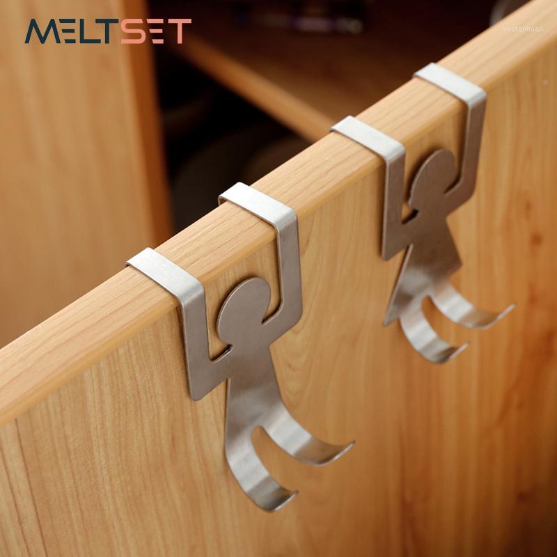2Pcs/set Stainless Steel Over Door Hooks Sundries Key Holder Kitchen Pot Pan Hanger Clothes Storage Rack1
2Pcs/set Stainless Steel Over Door Hooks Sundries Key Holder Kitchen Pot Pan Hanger Clothes Storage Rack1