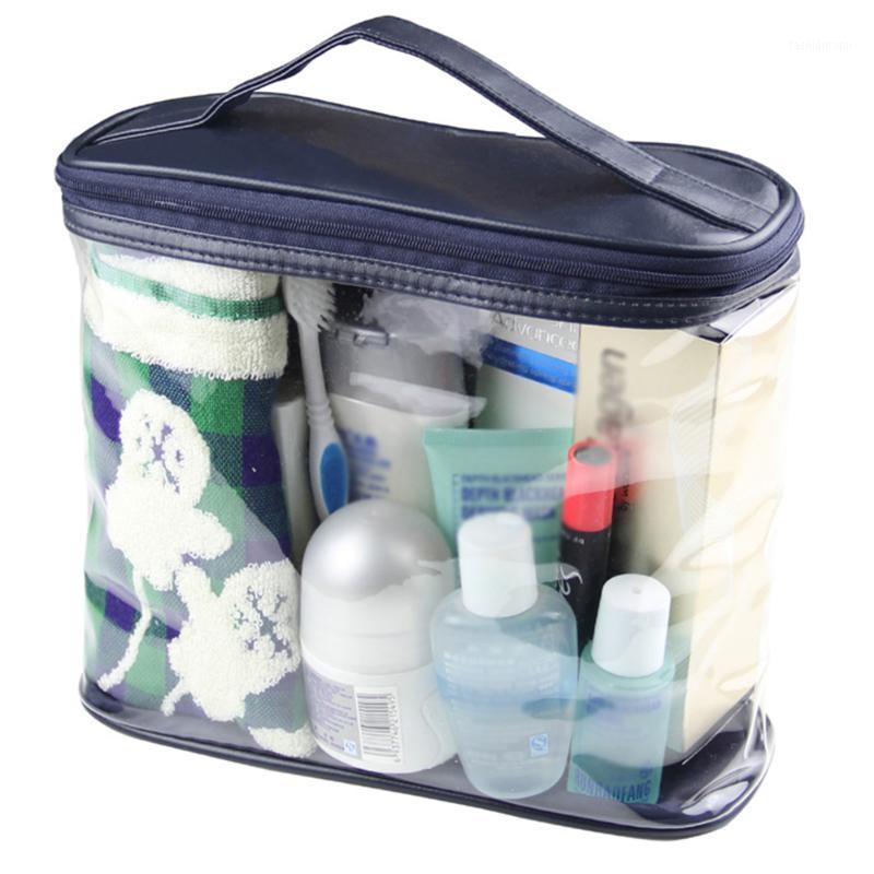 Unisex PVC Bath Makeup Bag Handbag Large Capacity Cosmetic Transparent Wash Travel Organizer Zipper Toiletry Storage1, As pic
Unisex PVC Bath Makeup Bag Handbag Large Capacity Cosmetic Transparent Wash Travel Organizer Zipper Toiletry Storage1, As pic