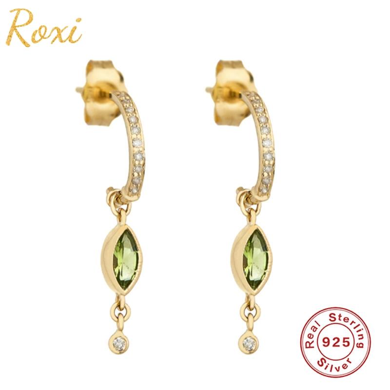 ROXI 925 Sterling Silver Colorful Crystals Stud Earrings for Women Unusual Earrings Piercing Pendientes Valentine Day Gift
ROXI 925 Sterling Silver Colorful Crystals Stud Earrings for Women Unusual Earrings Piercing Pendientes Valentine Day Gift