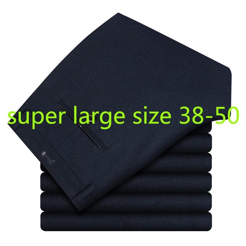 New Arrival Fashion Men Elastic Casual Loose Straight Tube Trousers Extra Large Full Length Pants Plus Size 38 40 42 44 46 50
New Arrival Fashion Men Elastic Casual Loose Straight Tube Trousers Extra Large Full Length Pants Plus Size 38 40 42 44 46 50
