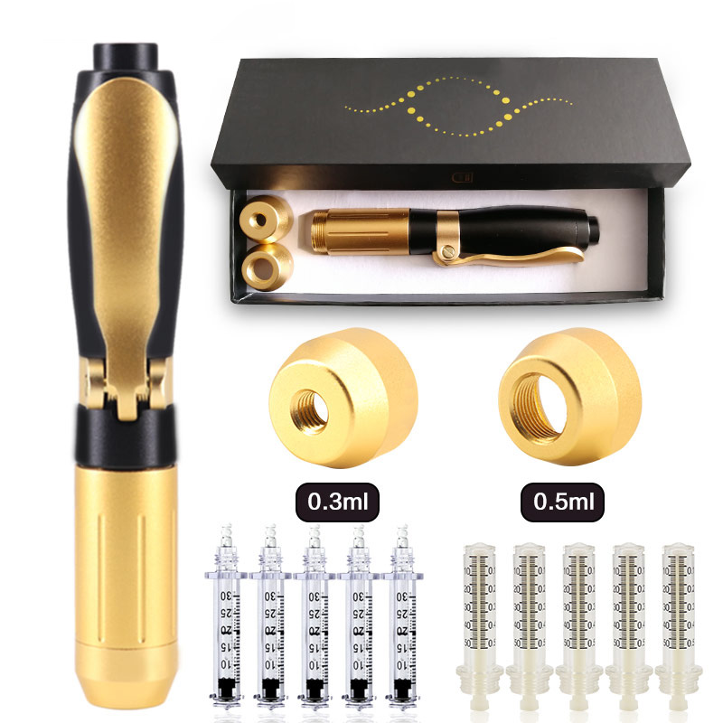 2in 1 Hyaluron Pen with two Heads for Anti Wrinkle Lip Lifting No-needle Mesotherapy Device Atomizer Injector Beauty Equipment
2in 1 Hyaluron Pen with two Heads for Anti Wrinkle Lip Lifting No-needle Mesotherapy Device Atomizer Injector Beauty Equipment