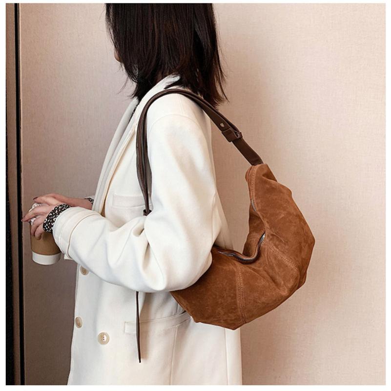 Latest style 2021Handbag Women Leisure brand Casual Crescent Shaped Bumpling Bag Frosted Shoulder Bag Top-handle Bolsas Feminina, Black
Latest style 2021Handbag Women Leisure brand Casual Crescent Shaped Bumpling Bag Frosted Shoulder Bag Top-handle Bolsas Feminina, Black